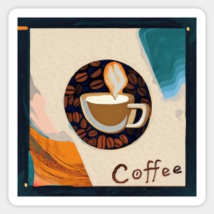 It's always coffee time Sticker